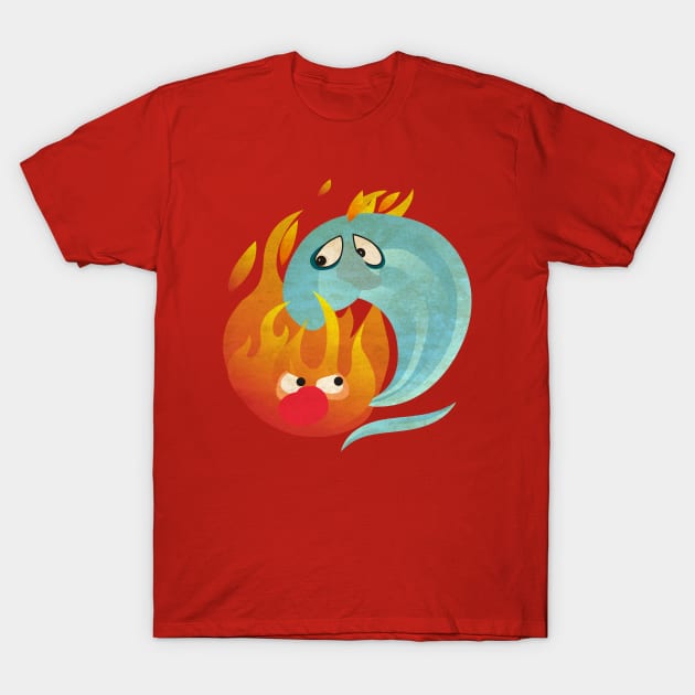 Heat Miser T-Shirt by Christyn Evans